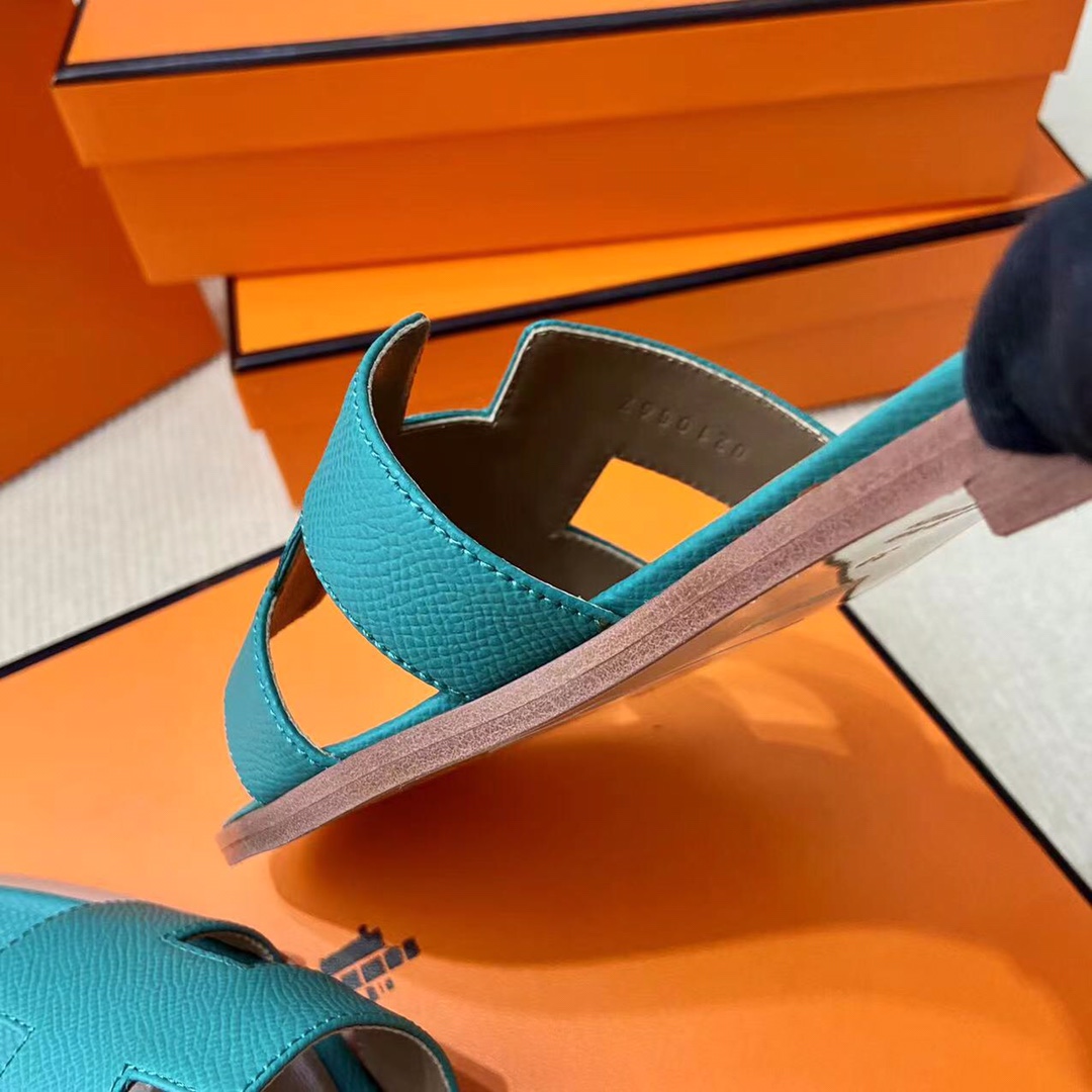 에르메스 올수공 오란 슬리퍼 샌들 앱송 15